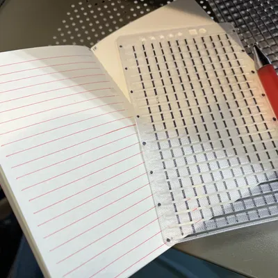 Bộ 5mm Stencil Kẻ Dòng Cho Sổ Tay Thủ Công Nhỏ