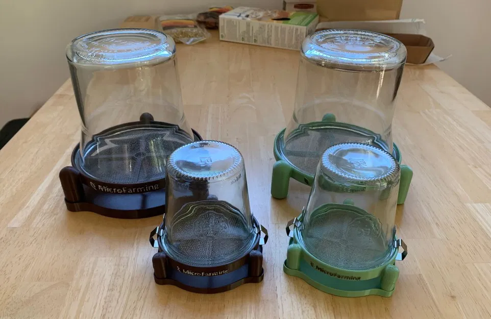 Dụng cụ ươm mầm hạt bằng lọ IKEA - Phiên bản Giá đỡ - Image 2