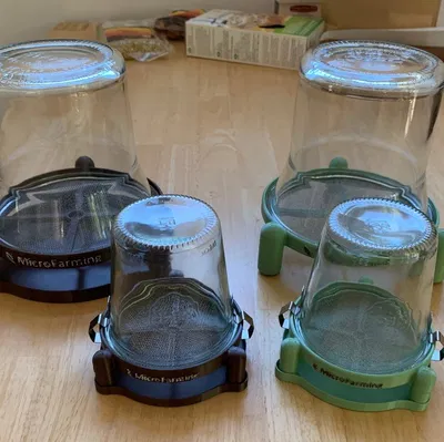 Dụng cụ ươm mầm hạt bằng lọ IKEA - Phiên bản Giá đỡ