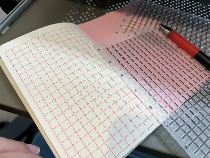 Bộ 5mm Stencil Kẻ Dòng Cho Sổ Tay Thủ Công Nhỏ - Image 4