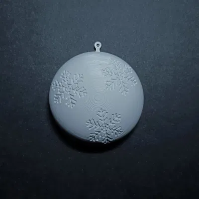 Quả cầu Giáng sinh có đèn LED