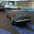 Mô hình Delorean DMC-12 in liền với bánh xe chạy được - Thumbnail 4