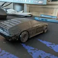 Mô hình Delorean DMC-12 in liền với bánh xe chạy được - Thumbnail 5
