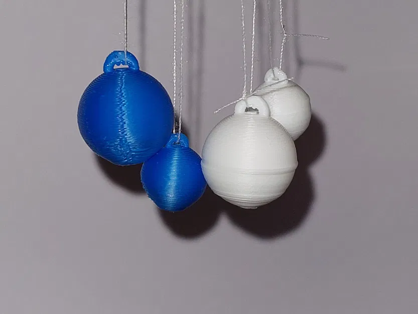 Quả Bóng Trang Trí Nhỏ Cho Cây Thông Noel Mini - Image 2