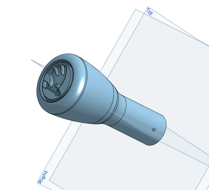 Nút Bọc Cần Số Cho Xe Skoda 110R - Image 2