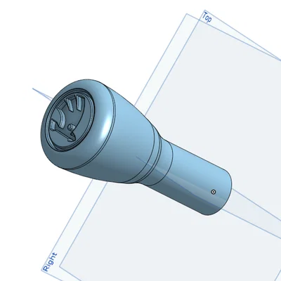 Nút Bọc Cần Số Cho Xe Skoda 110R