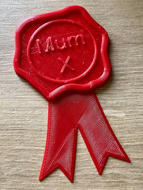 Con dấu sáp có ruy băng - Image 1