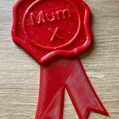 Con dấu sáp có ruy băng