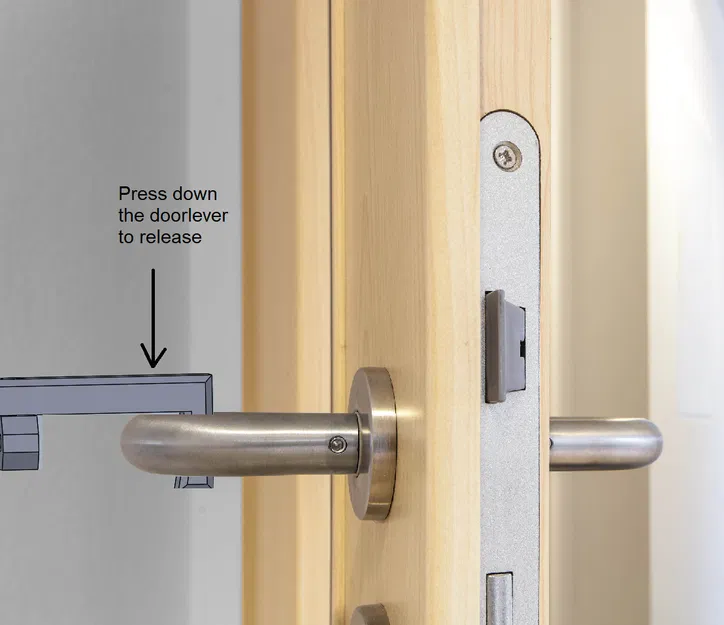 Chặn Cửa Gắn Tường - Image 1