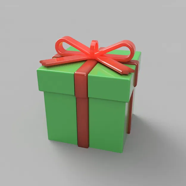 Hộp Quà Giáng Sinh Trang Trí / Đồ Treo Cây Thông - Image 1