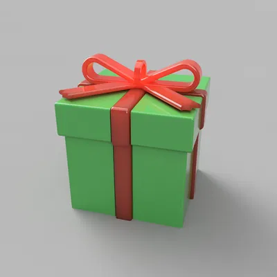 Hộp Quà Giáng Sinh Trang Trí / Đồ Treo Cây Thông