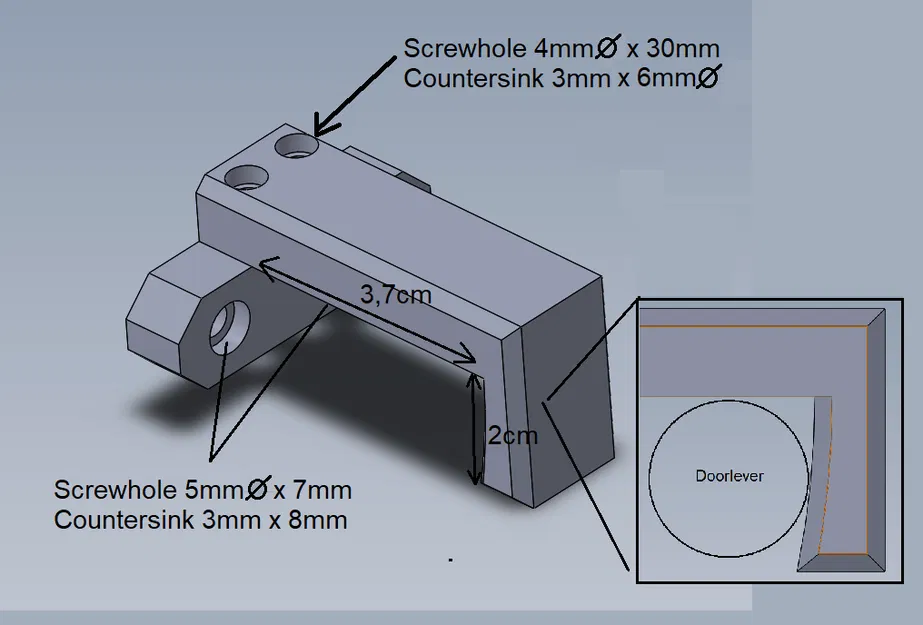 Chặn Cửa Gắn Tường - Image 2