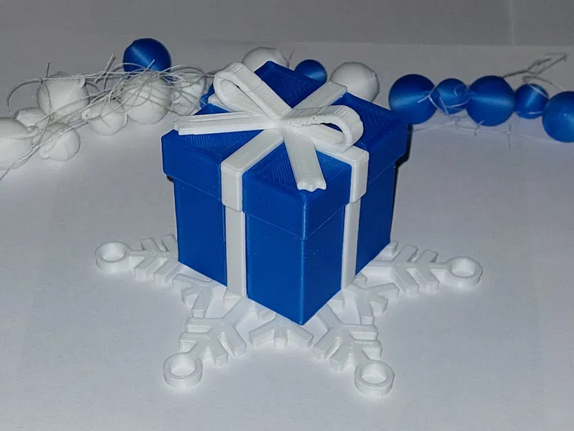 Hộp Quà Giáng Sinh Trang Trí / Đồ Treo Cây Thông - Image 3