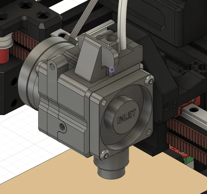 Mount E3D Roto cho Voron V0 - Image 1