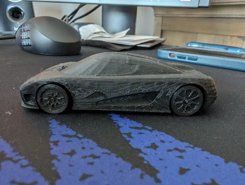 Mô hình Koenigsegg CCX với bánh xe in liền quay được - Image 3