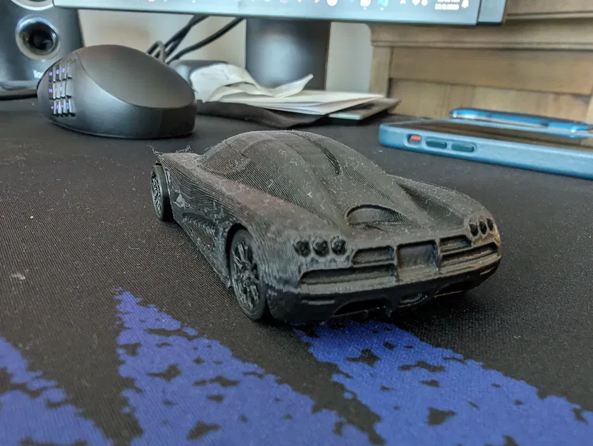 Mô hình Koenigsegg CCX với bánh xe in liền quay được - Image 4