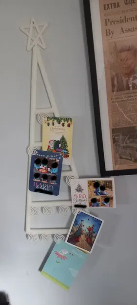 Giá Đỡ Thiệp Giáng Sinh Hình Cây Thông Trang Trí - Image 2