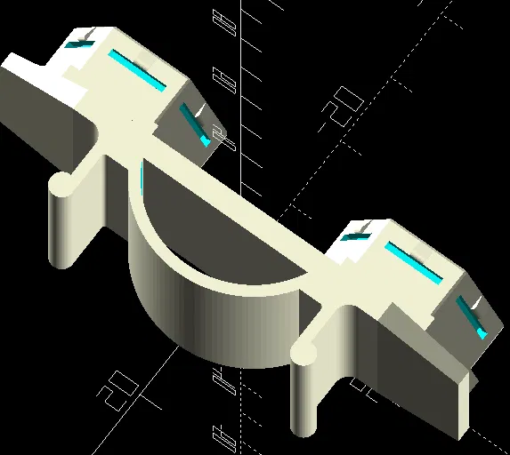 Giá đỡ HSW Multifix Aa (OpenSCAD) - Image 2