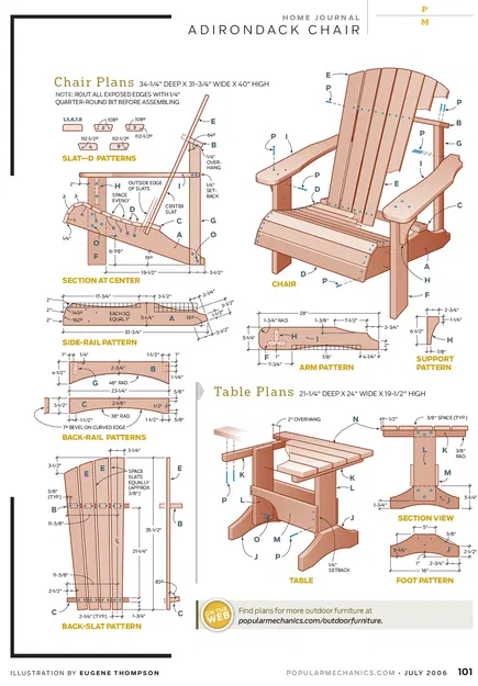 Ghế Adirondack - Image 2