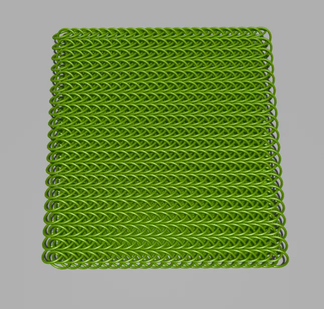 Tấm Áo Giáp Lưới Half Persian và Bản In Thử - Image 1