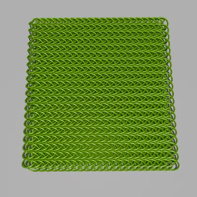 Tấm Áo Giáp Lưới Half Persian và Bản In Thử