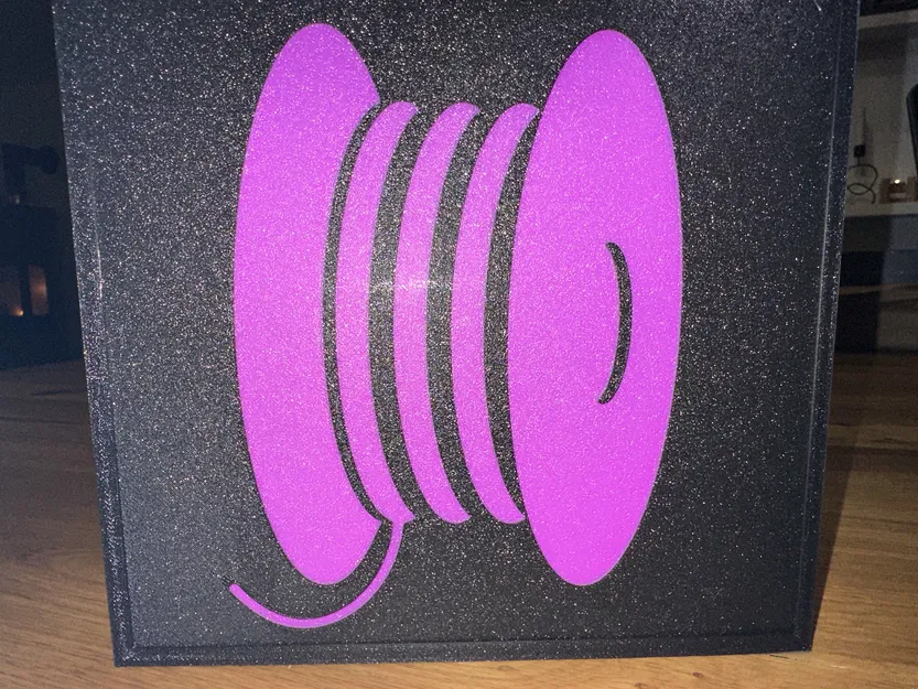 Hộp Đèn Logo Cuộn Dây Tóc 3D - Image 9