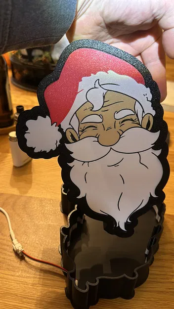 Mô hình Lightbox Ông Già Noel - Image 2