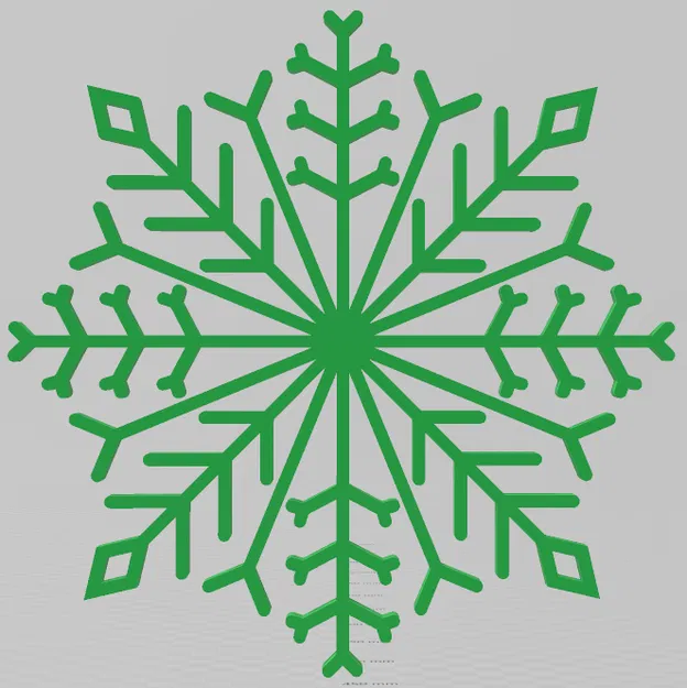 DỄ IN, BÔNG TUYẾT, ĐỒ TRANG TRÍ NOEL 26, TRANG TRÍ - Image 1