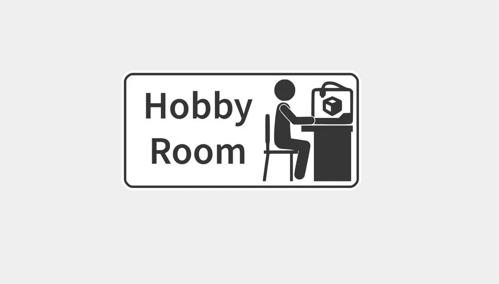 Bảng Hiệu Phòng Sở Thích - Image 1