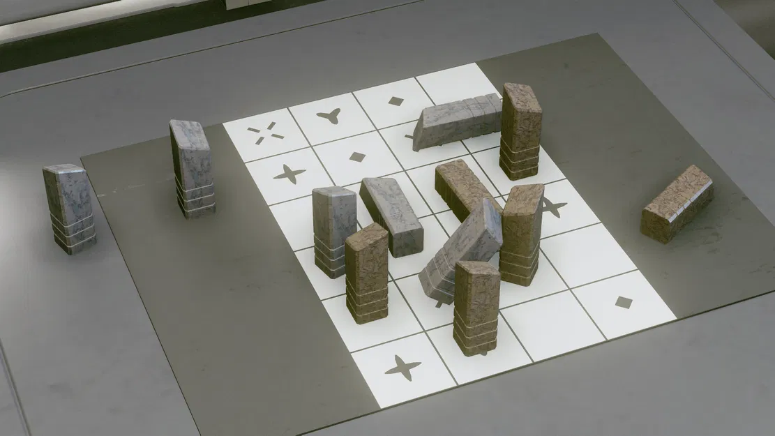 Mô hình bàn cờ / Cờ vua Starfield - Image 1