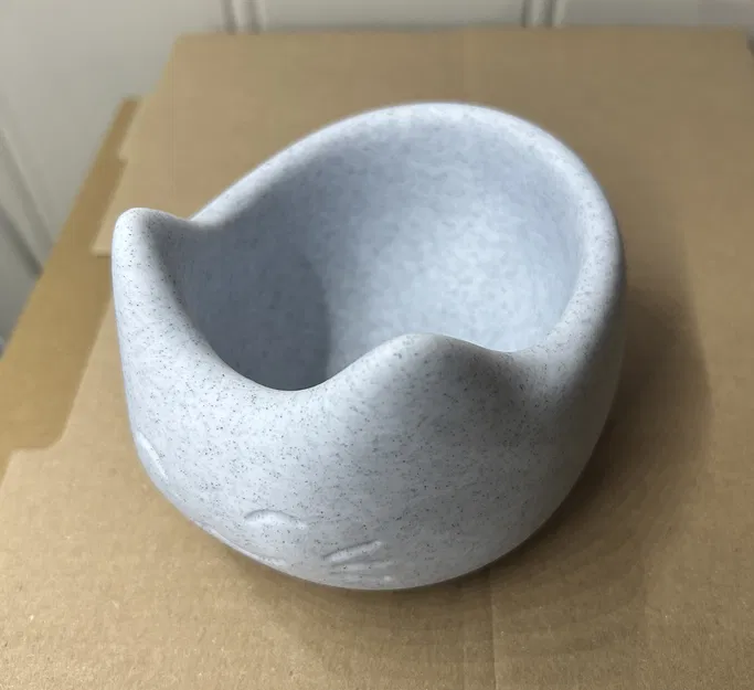 Bát Ăn Mèo Dễ Thương - Thêm Không Gian, Bớt Dính Mũi - Image 2