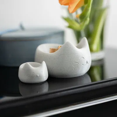 Chén Mèo Dễ Thương