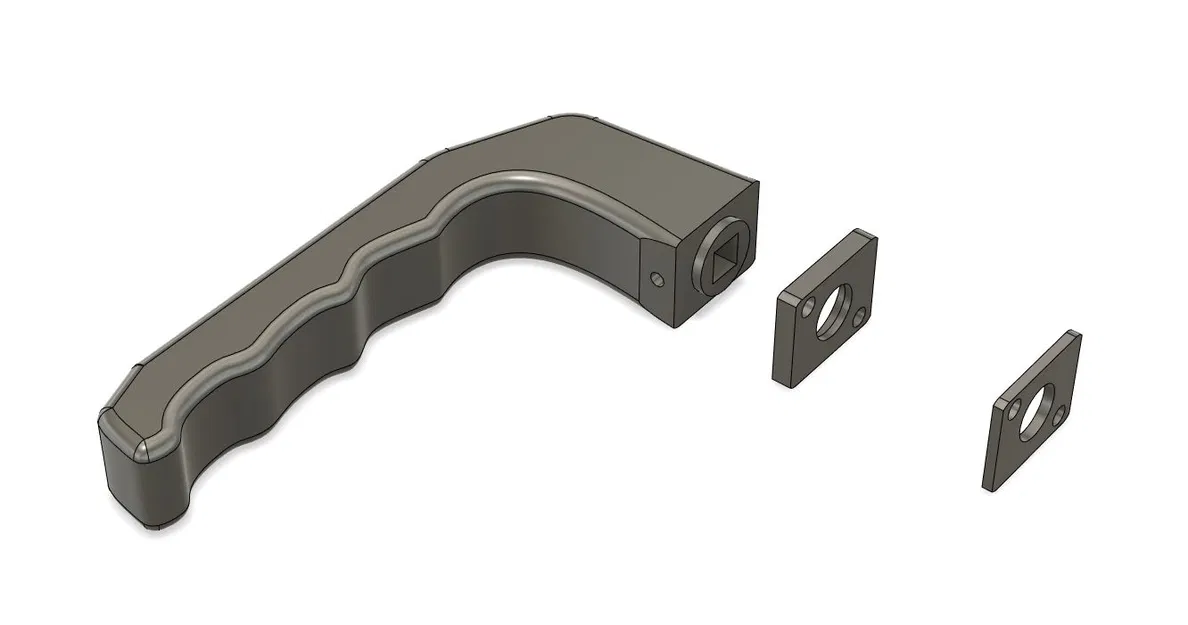 Tay Nắm Cửa (Xoay) - Door Handle (Rotating) - Image 3