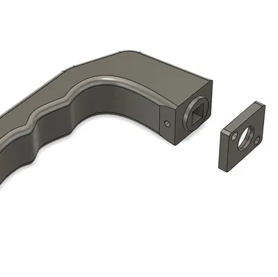 Tay Nắm Cửa (Xoay) - Door Handle (Rotating)