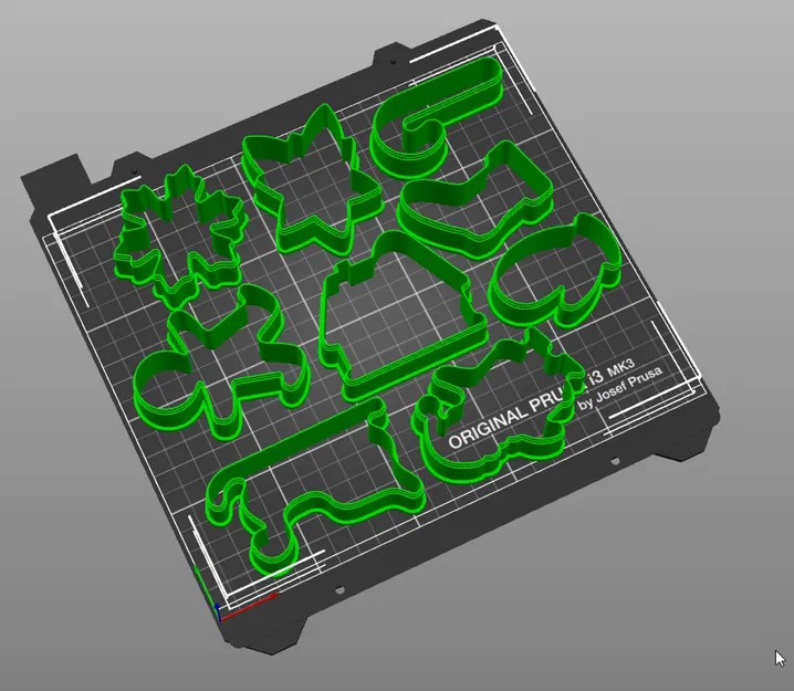 Bộ 9 Khuôn Cắt Bánh Quy Giáng Sinh (Part 01) - Image 1