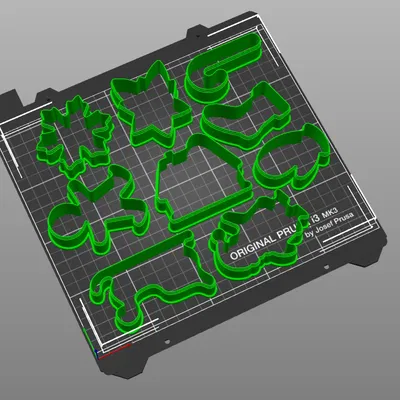 Bộ 9 Khuôn Cắt Bánh Quy Giáng Sinh (Part 01)