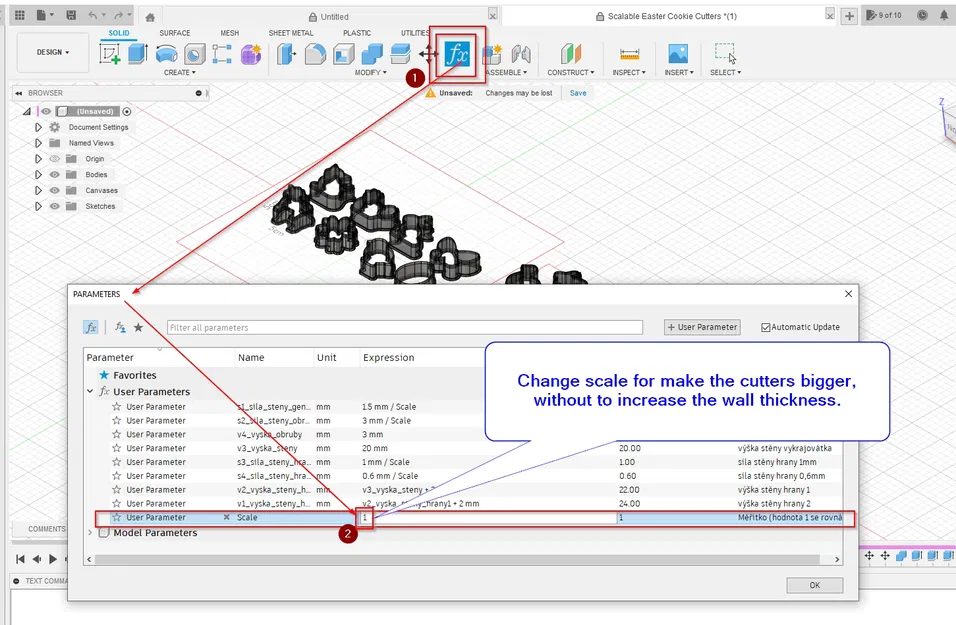 Bộ 9 Khuôn Cắt Bánh Quy Giáng Sinh (Part 01) - Image 2