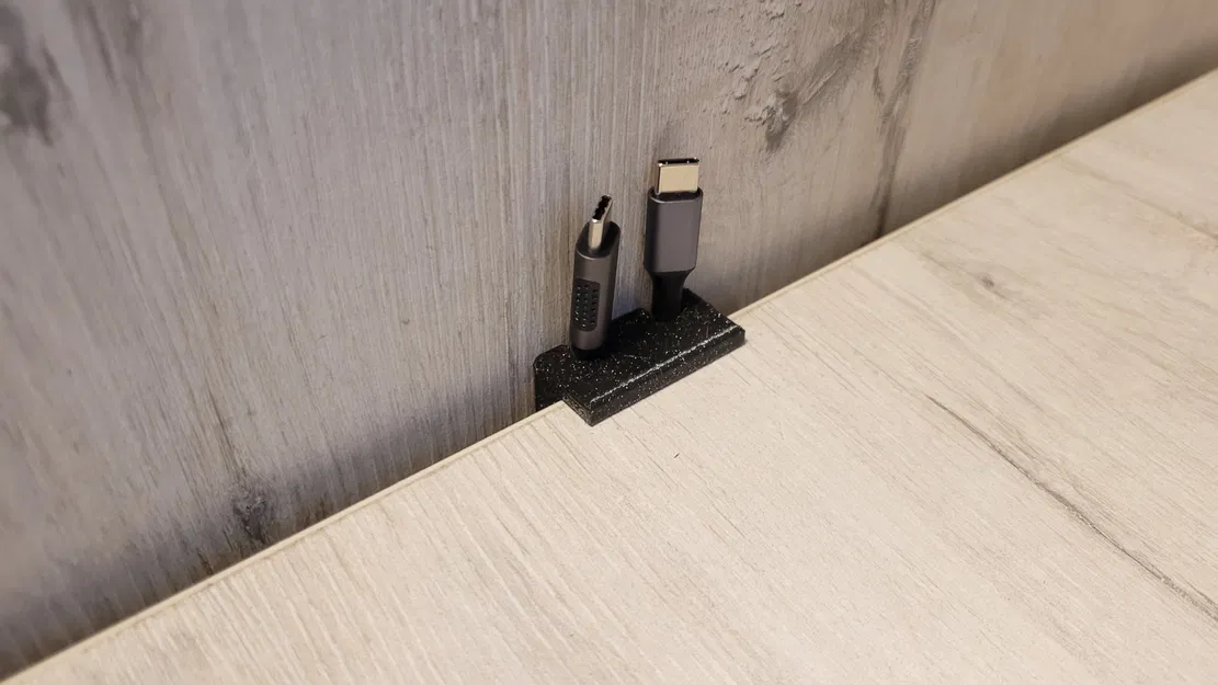 Kẹp giữ dây cáp để bàn (không cần ốc vít) - Image 1