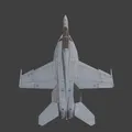 Mô hình máy bay F/A-18 Super Hornet - Thumbnail 1