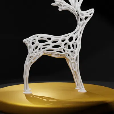 Con Tuần Lộc Voronoi