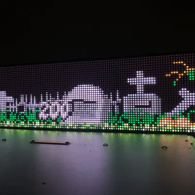 Đồng Hồ Game Retro - RPI2DMD - Led SMD3528