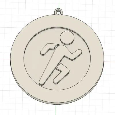 Huy Chương Chạy Bộ - Chỉnh Sửa Được