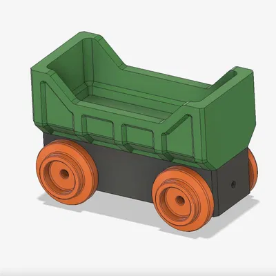 Xe Hộp Mở - Tương Thích Brio Ikea