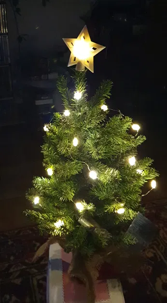 Đỉnh cây thông Noel hình ngôi sao - Image 3