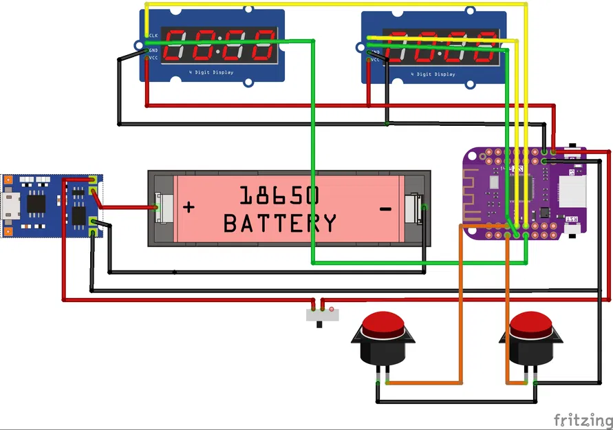 Đồng hồ cờ vua / Chess clock - Image 3