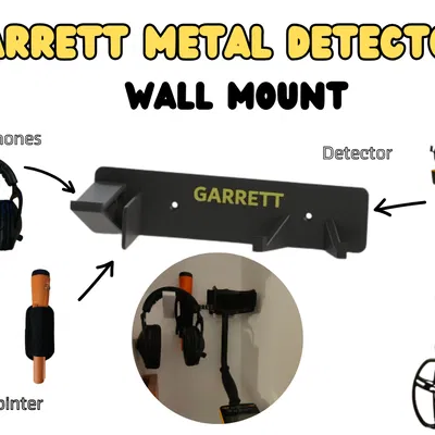 Giá Treo Tường Tổ Chức Garrett Detector