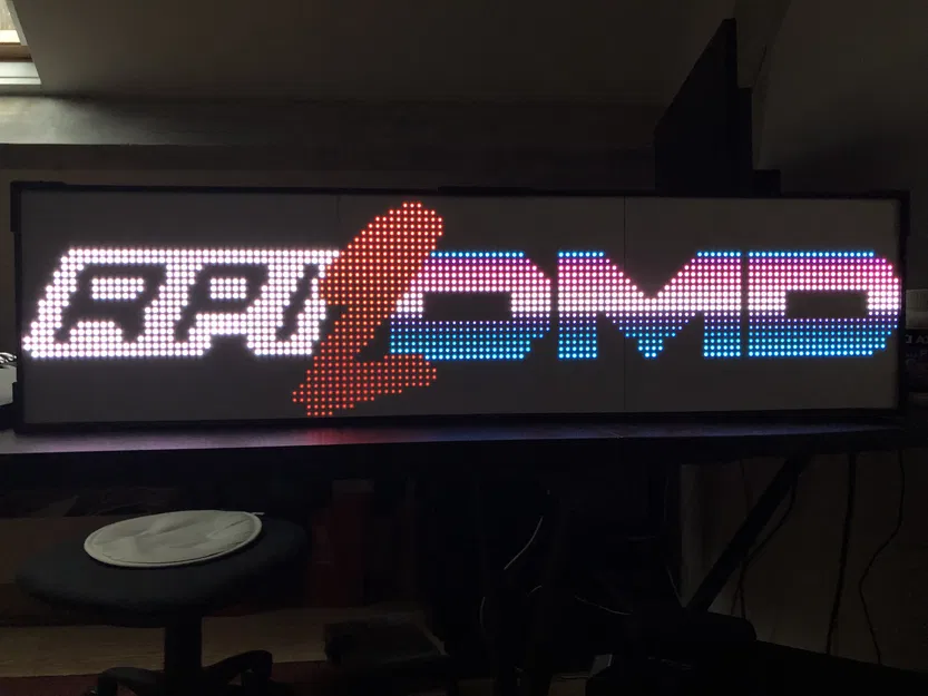 Đồng Hồ Game Retro - RPI2DMD - Leds SMD2121 - Image 22
