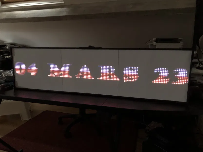 Đồng Hồ Game Retro - RPI2DMD - Leds SMD2121 - Image 23