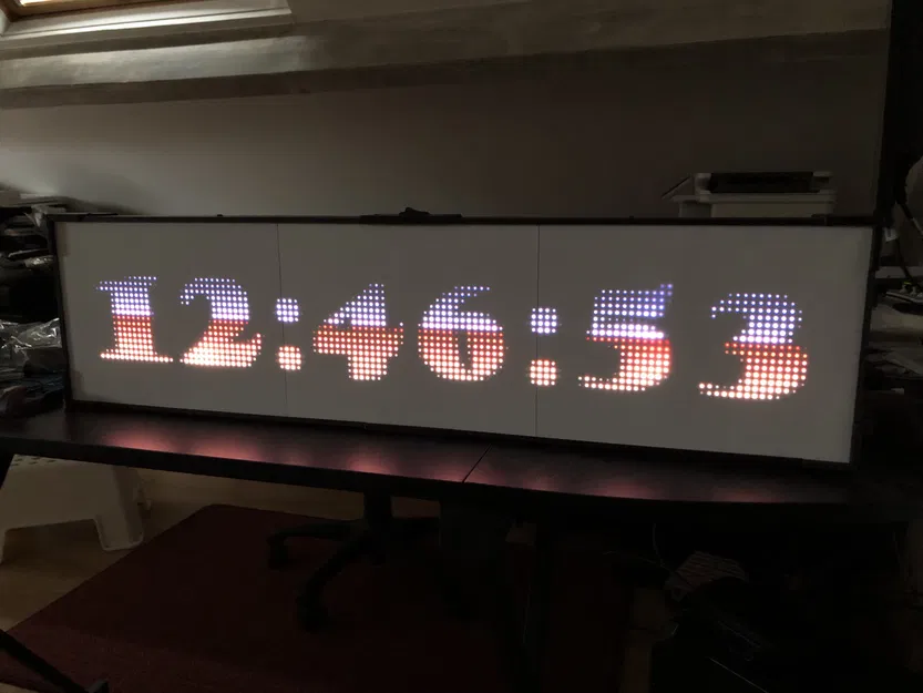 Đồng Hồ Game Retro - RPI2DMD - Leds SMD2121 - Image 24