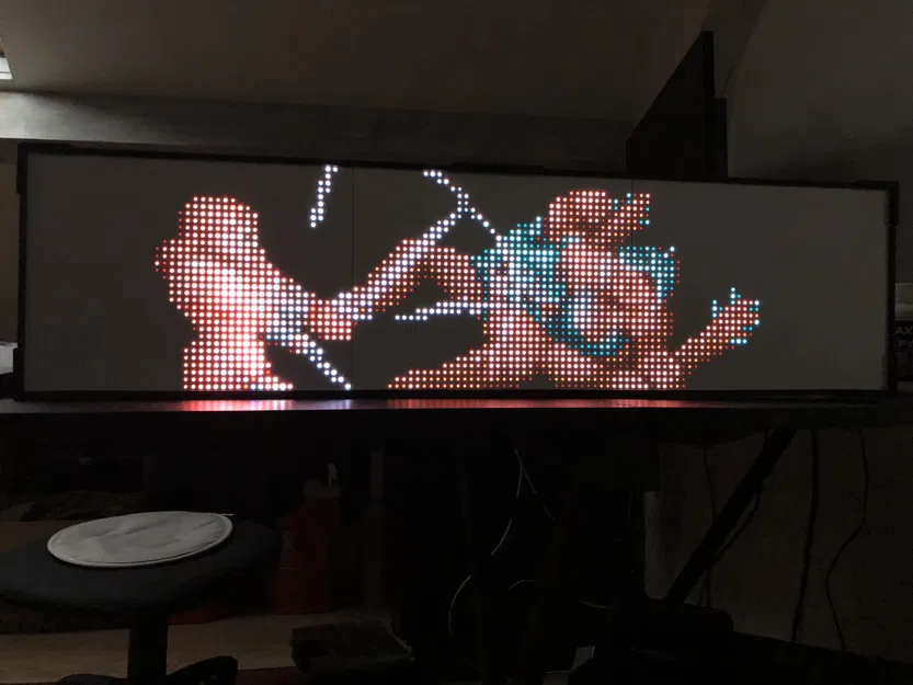 Đồng Hồ Game Retro - RPI2DMD - Leds SMD2121 - Image 28